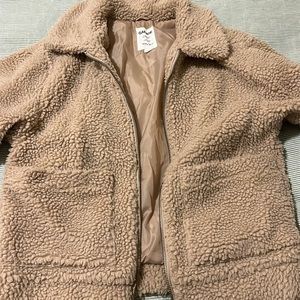 Teddy Jacket, Garage Size SM in great condition barely used